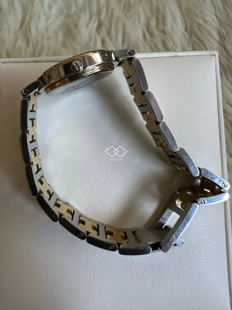 Hermes Clipper Duo Tone Ladies Watch With Date