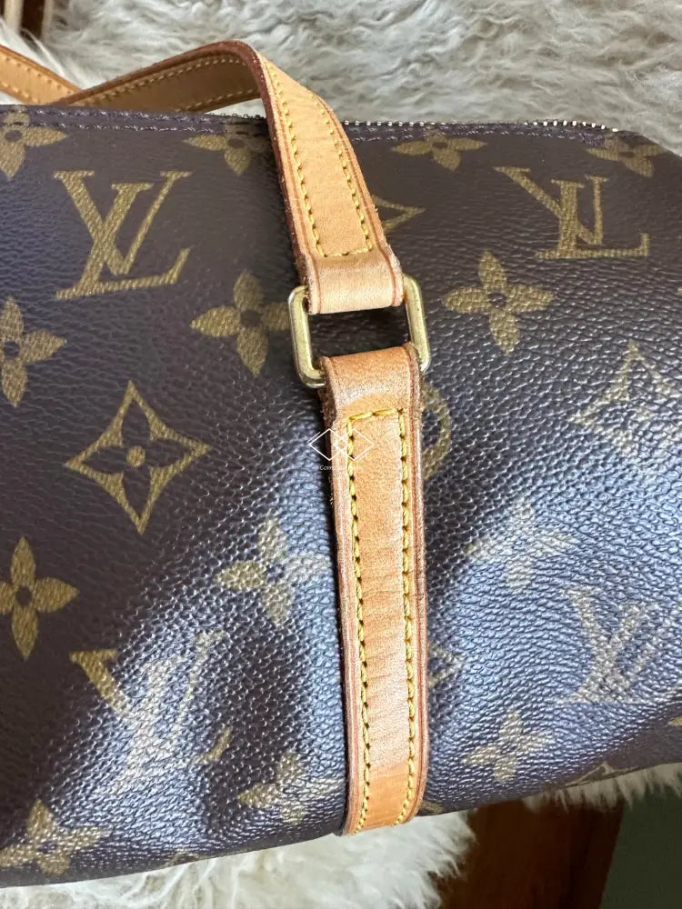 Louis Vuitton Vintage Monogram Papillon 30 With Mini Pouchette Mother-Daughter Bag