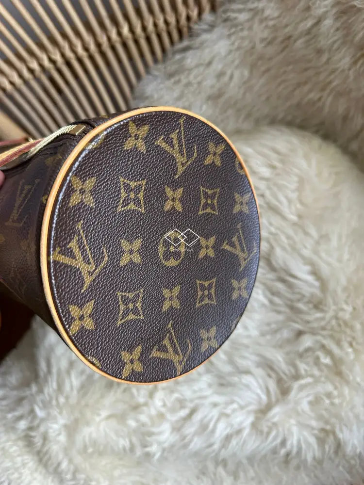 Louis Vuitton Vintage Monogram Papillon 30 With Mini Pouchette Mother-Daughter Bag