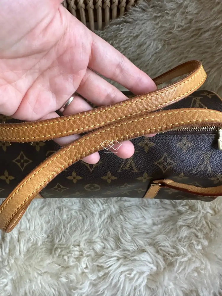 Louis Vuitton Vintage Monogram Papillon 30 With Mini Pouchette Mother-Daughter Bag