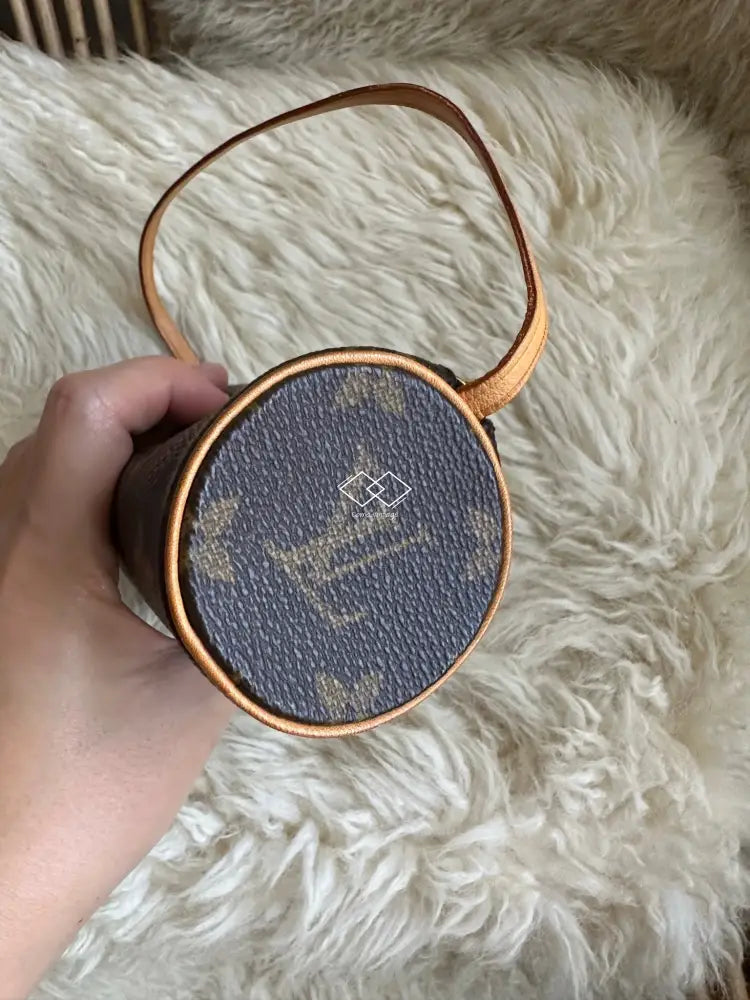 Louis Vuitton Vintage Monogram Papillon 30 With Mini Pouchette Mother-Daughter Bag