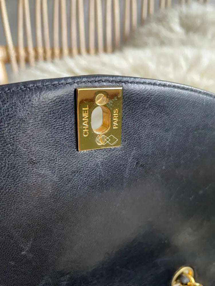 Black Interior! Chanel Diana Quilted Lambskin Small With 24K-Plated Gold Hardware