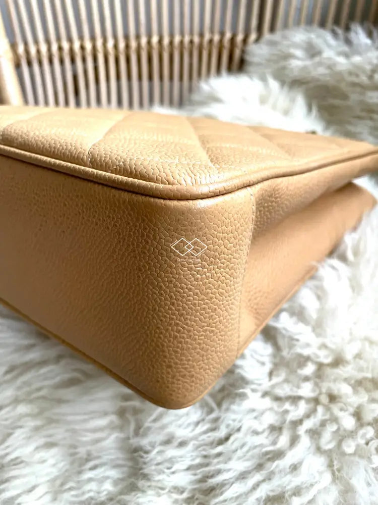 Chanel Classic Flap Beige - Designer WishBags