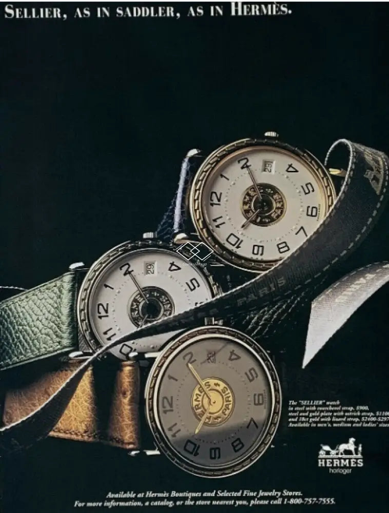 Vintage hermes watches for sale hotsell