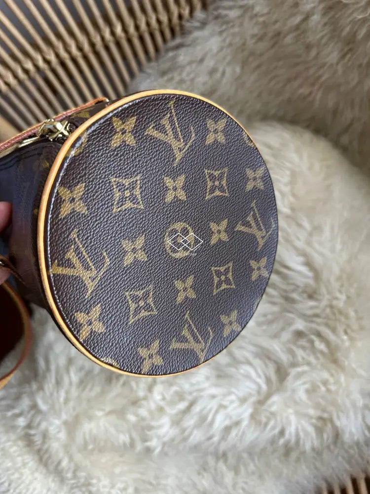Louis Vuitton Vintage Monogram Papillon 30 With Mini Pouchette Mother-Daughter Bag