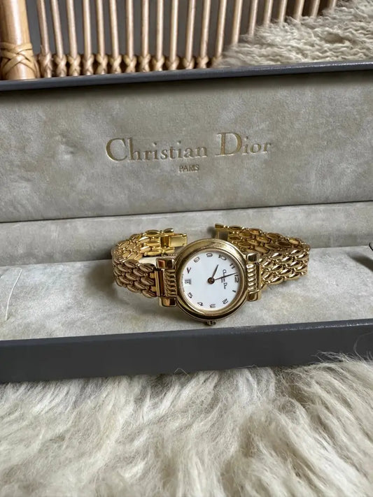 Vintage christian dior watch on sale